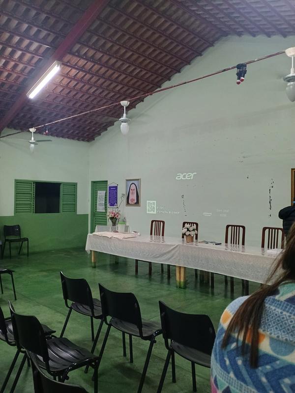 Momento antes de uma reunião em grupo, na Caravana Minas Espirita de julho de 2026