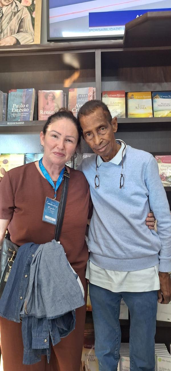 Encontro na livraria, na Caravana Minas Espirita de julho de 2026