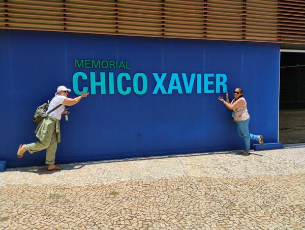 Outro registro no Memorial Chico Xavier. Caravana Minas Espirita de novembro de 2025