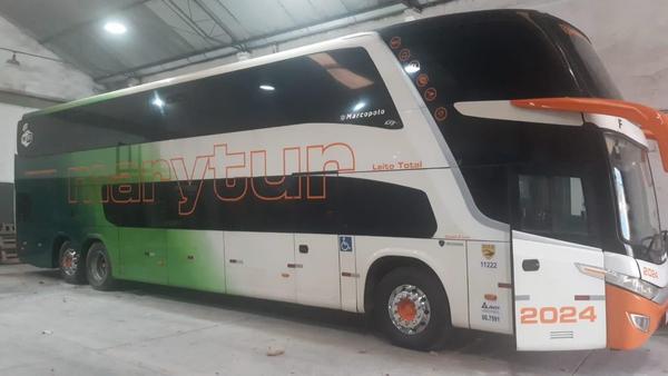 Ônibus leito da caravana de fevereiro de 2026 às Termas Romanas
