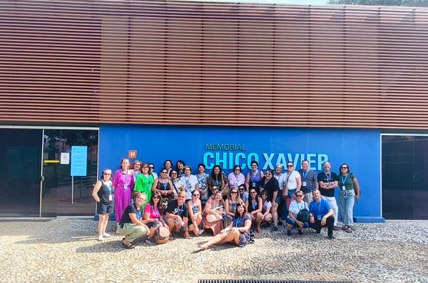 Memorial Chico Xavier, em Uberaba, na caravana de abril de 2026