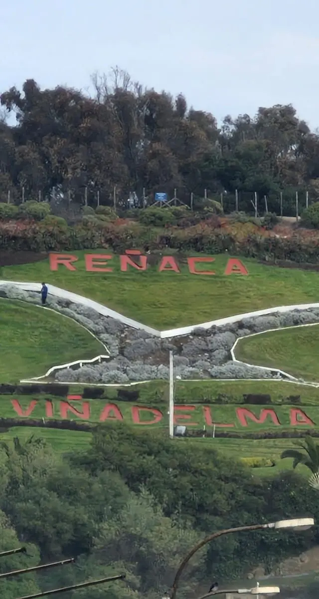Praia de Renaca, em Vina del Mar, na caravana do Grand Tour Andino
