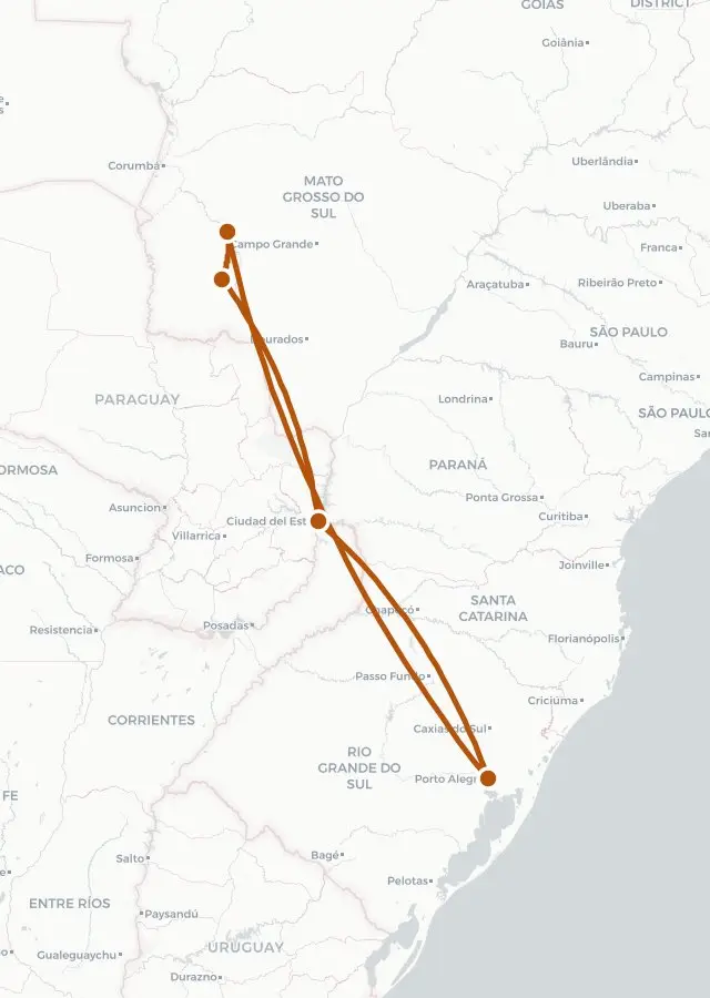Mapa do roteiro