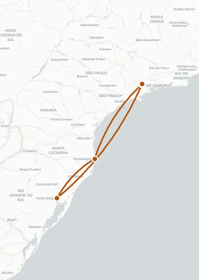 Mapa do roteiro